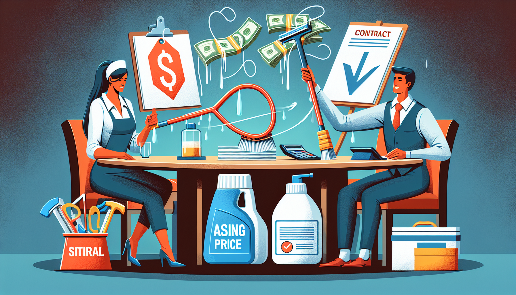 How to Value and Sell a Janitorial Business for Profit 5 Negotiating the sale of a janitorial business
