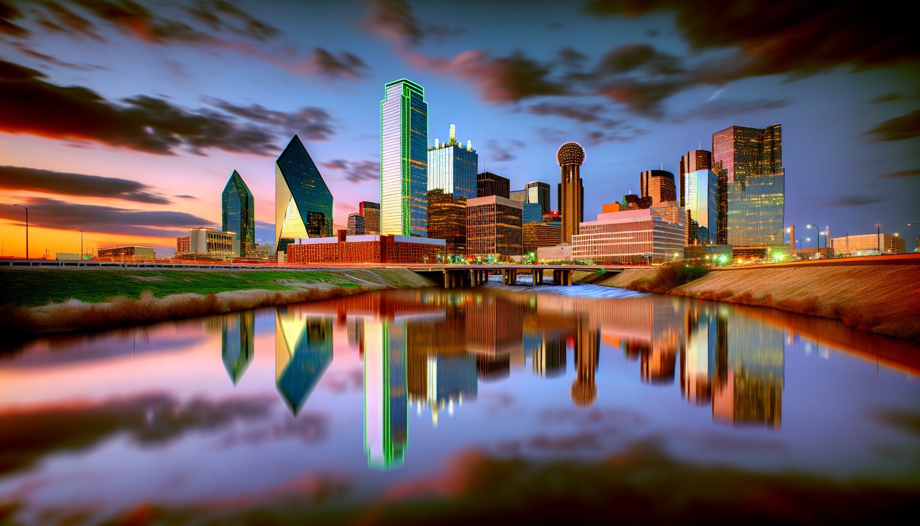 Maximize Your Success: Find the Top Dallas Business Broker for Your Company Sale 1 Dallas skyline with business buildings at sunset